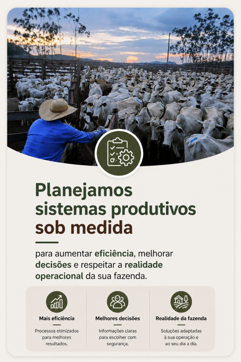 Consultoria em pecuária de corte - Pecuária Estratégica.